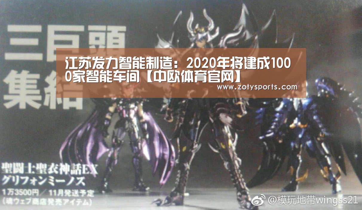 江苏发力智能制造:2020年将建成1000家智能车间【中欧体育官网】(图4) 中欧体育app